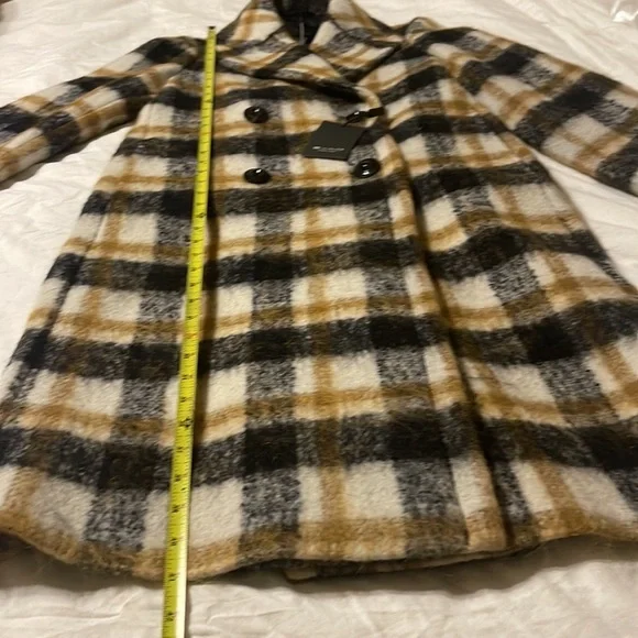 Sand Copenhagen Clareta‎ Plaid Coat